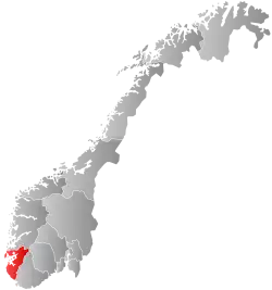 Location in Norway