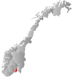 Location in Norway