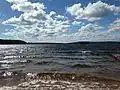 View from beach near Norway Point