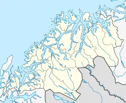 Grønnebakkan is located in Troms