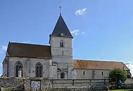 The church in Notre-Dame-de-Bliquetuit