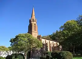 The church in Lacroix-Falgarde