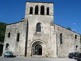 The church of Our Lady of Prévenchère, in Montpezat-sous-Bauzon