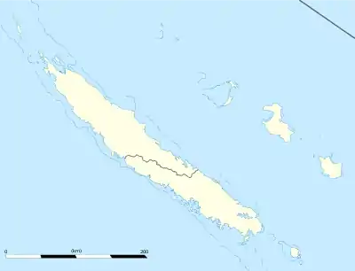 UVE is located in New Caledonia