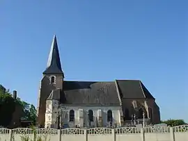 The church of Nuncq-Hautecôte