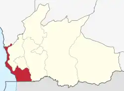 Location in Ruvuma Region