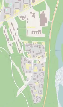 Map of Nydalahöjd, from OpenStreetMap