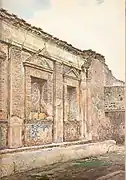 Nymphaeum at the House of the Bull, 1901