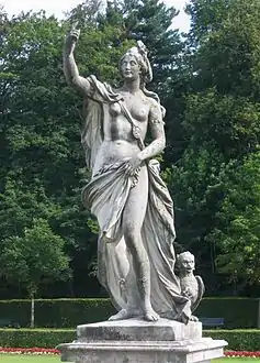 Nymphenburg statue:  Proserpina