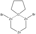 Structural formula of the Nysted reagent