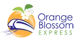 Logo for the proposed Orange Blossom Express public transit service