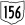 State Route 156 marker