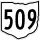 State Route 509 marker