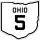 State Route 5 marker