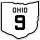 State Route 9 marker