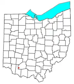 Location of Buford, Ohio