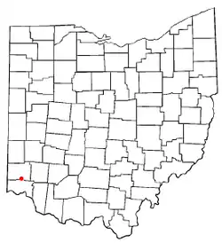 Location in Ohio