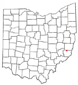 Location of Jerusalem, Ohio