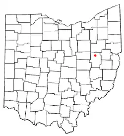 Location of Parral, Ohio