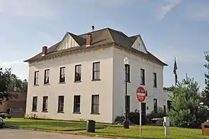 The Old McDonald County Courthouse in Pineville