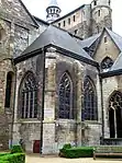 Star of the Sea chapel - view from the cloister yard