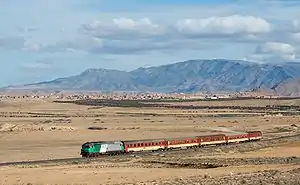 The railway near Taourirt.