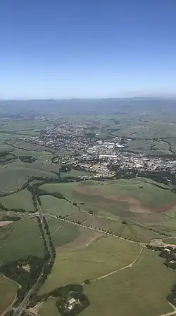 Aerial view of oThongathi