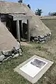 reconstructed ammunition depot for Matsugase No.2 Battery