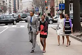 Image 139President Barack Obama and family in 2013 (from 2010s in fashion)