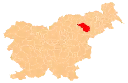 Location of the Municipality of Slovenska Bistrica in Slovenia