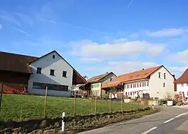 Oberbözberg village