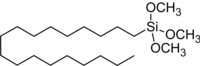 2D model of octadecyltrimethoxysilane