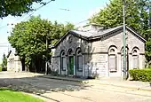 The former toll pavilions of the Ninove Gate, at the Place de Ninove/Ninoofsplein