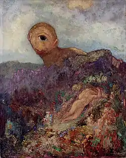 Odilon Redon, The Cyclops 1898-1914