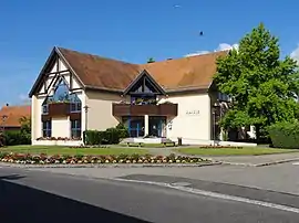 The town hall in Offendorf