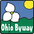 Ohio Byway Symbol sign (M8-H3)