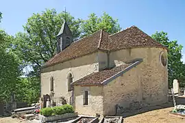 The church in Oigny