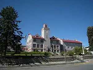 Okanogan County Courthouse in Okanogan