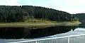 The Oker Reservoir in calm weather