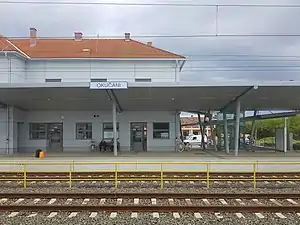 Okučani railway station