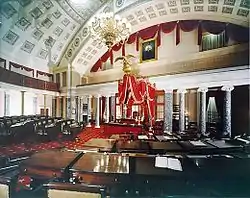 Old Senate Chamber, United States Capitol, Washington, D.C., from 1810 to 1859