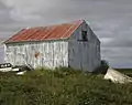 Original trading post on the Keoklevik River at the old town of Chevak, 2006