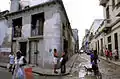 Street scene at the Old Havana