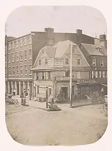 Old corner tavern