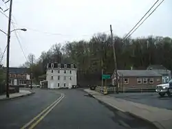 Old Pennsylvania Route 100 in Bechtelsville