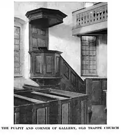 Pulpit in 1919