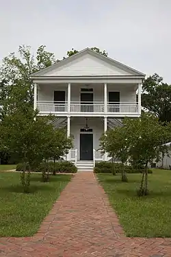 St. Stephens Courthouse in "New" St. Stephens, completed in 1854.