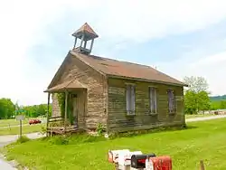 Old schoolhouse on Armstrong Lane and Back Maitland Road