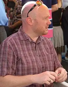 Steinhauer at the Budapest Literary Festival in Hungary, June 2010