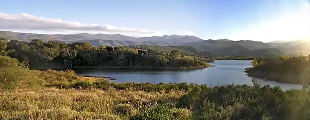 Panorama of the lake